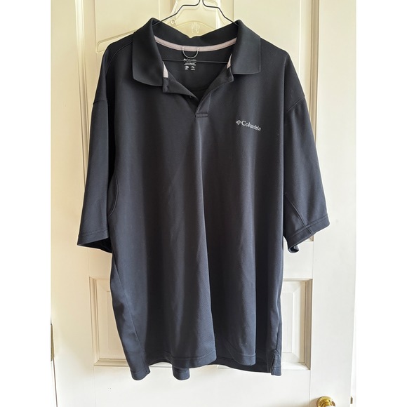 Columbia Other - Columbia Mens Omni-Wick Polo Shirt Black Short Sleeve AM 2781 XL